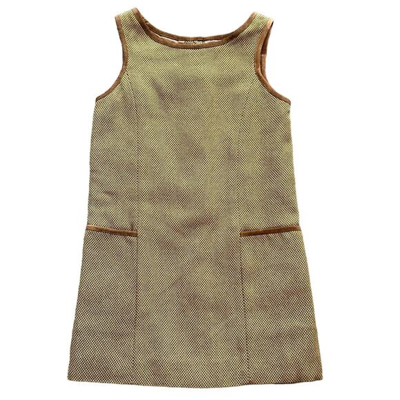 Ralph Lauren Classic Brown Dress Pockets Buttons Toddler Girl 4T - Picture 1 of 7